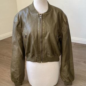 Lioness Olive Bomber Jacket